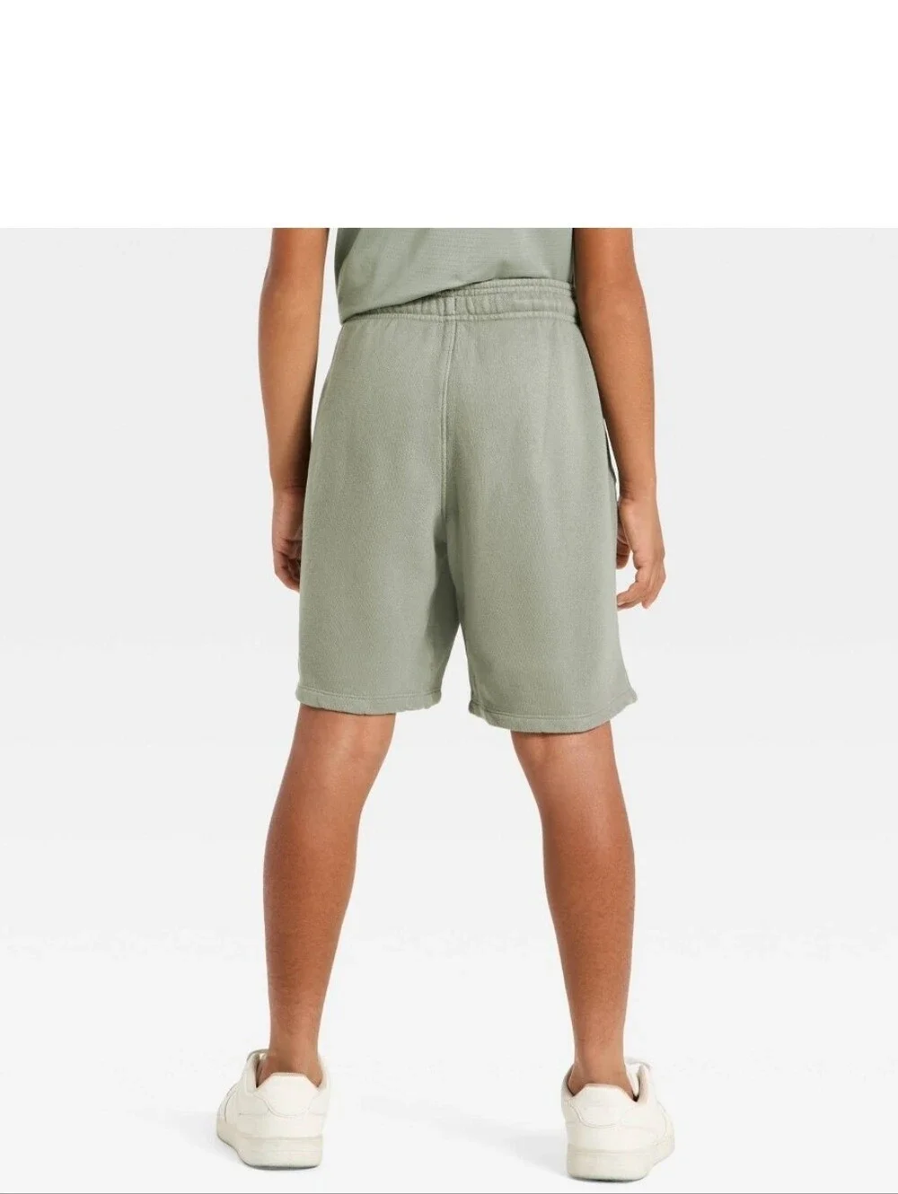 New!All In Motion Boys Sage Green French Terry Hoodie & Shorts Set Y2K Cottageco
